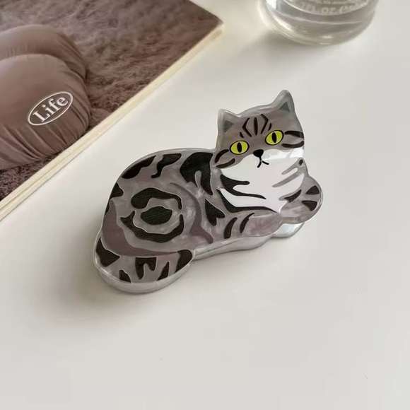 Cute Cat Kitten Hairpin for women hair clip - Picture 3 of 3